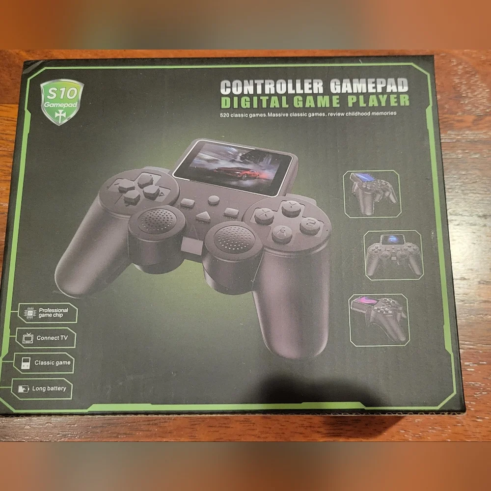 Gamepad Digital Game Player - Black